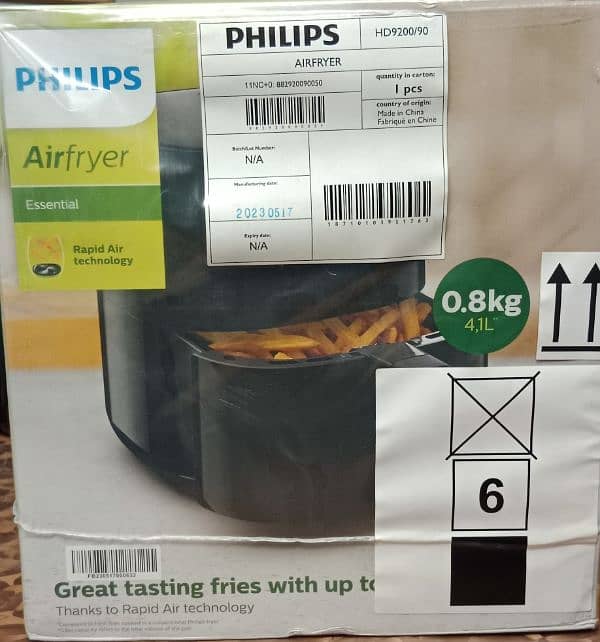 Philips Air fryer in warranty 7