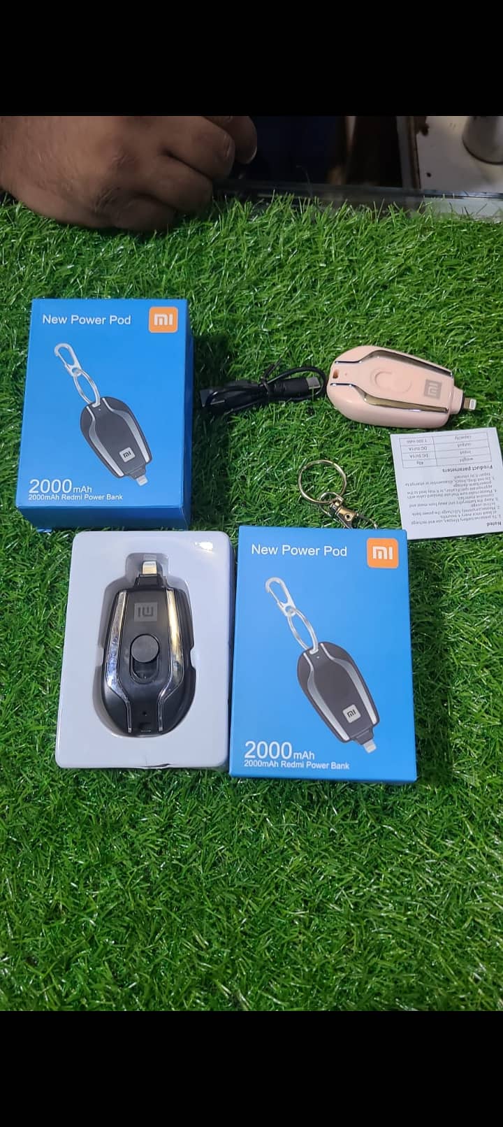 Power bank keychain travel 2000 mah 0