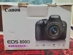 CANON EOS 800D DSLR CAMERA