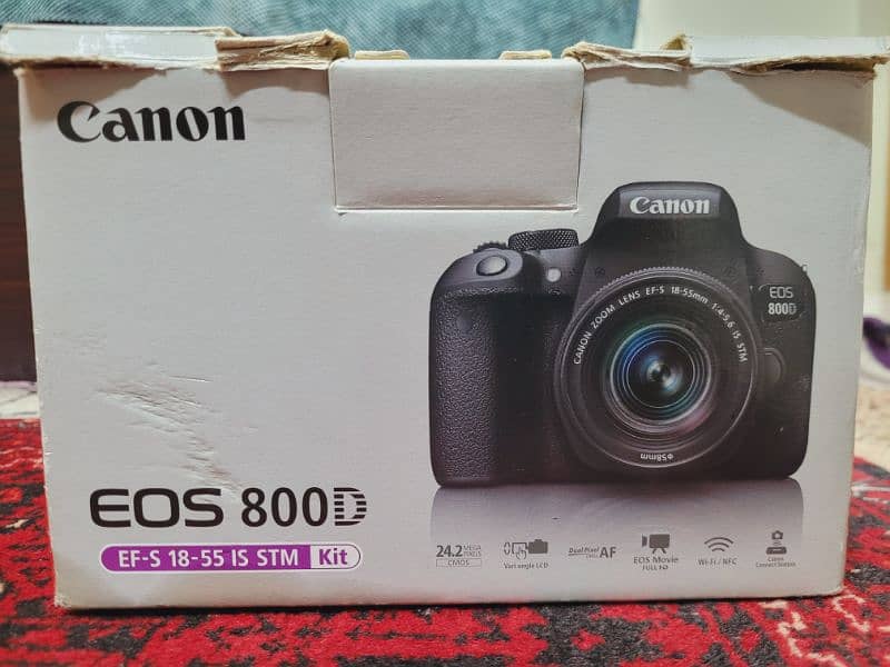 CANON EOS 800D DSLR CAMERA 0