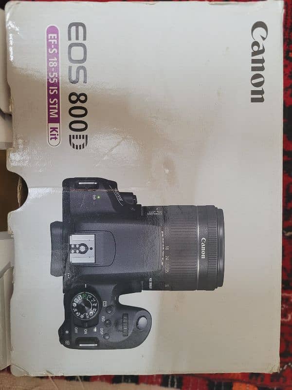 CANON EOS 800D DSLR CAMERA 1