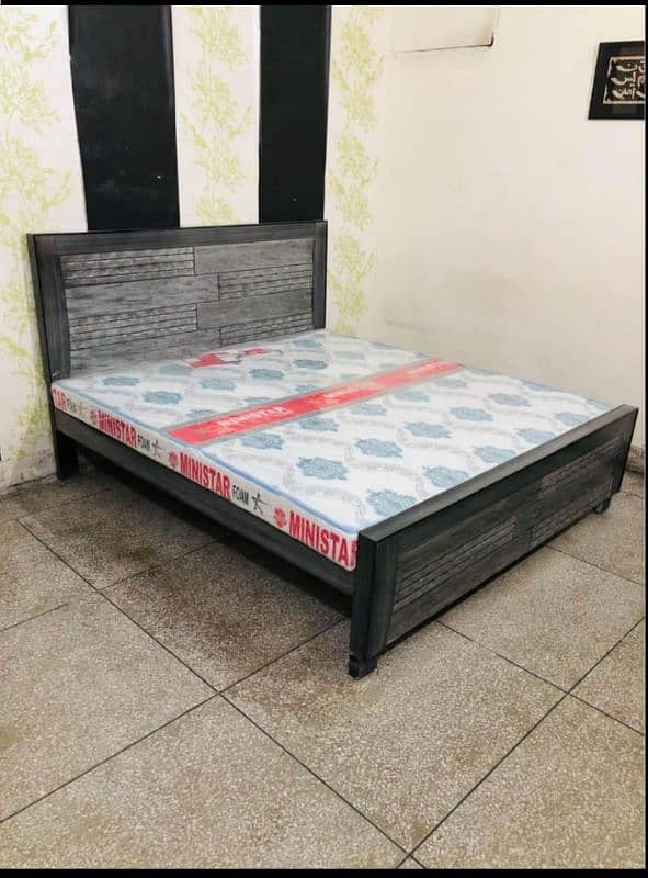 double bed - double bed set - solid bed - wooden bed wholesale prices 9