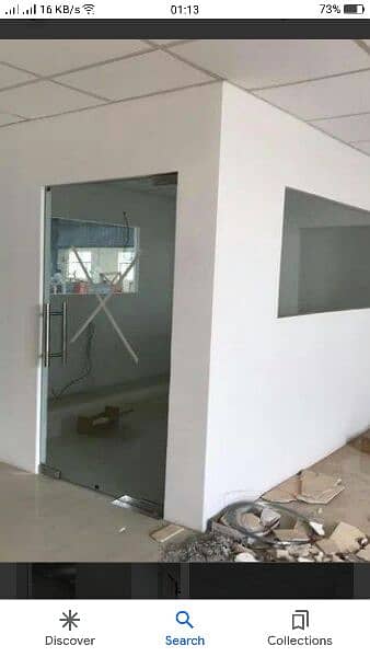 gypsum board and cement board partition 0