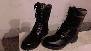 Leather Black 42 size boots