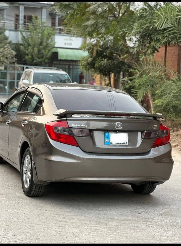 Honda Civic Standard 2012 registered 13 7