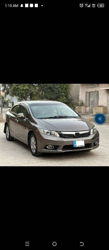 Honda Civic Standard 2012 registered 13 9