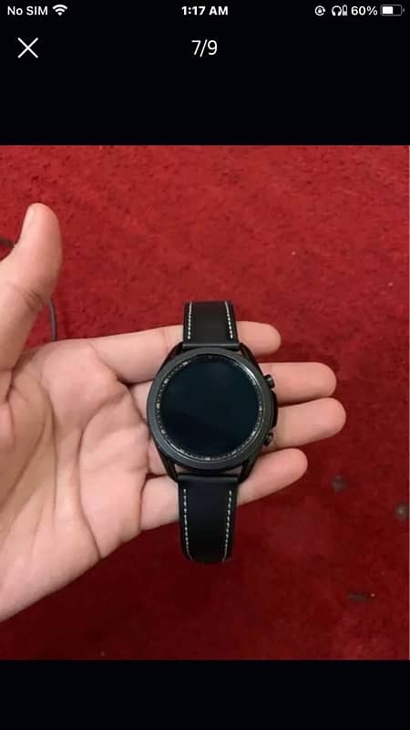 samsung watch3 like new  3 day battry beckup 6