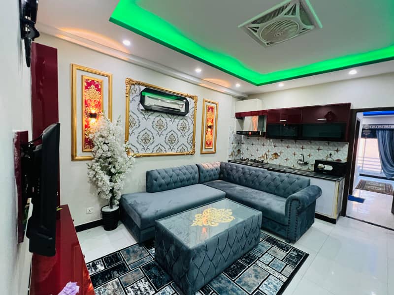 Furnished 2 bedroom apartments for rent in phase 4 bahria town Rawalpindi. 0