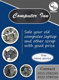 Computer Scrap Dealer 03152582345