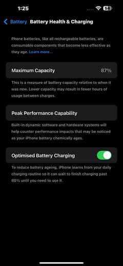 Iphone 14 pro max 10 by 10 non pta 87% Battery