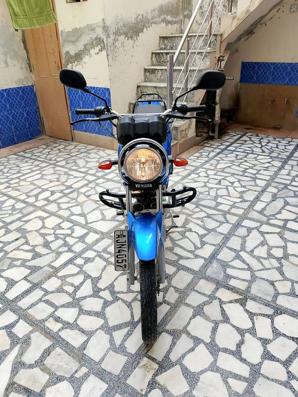 Yamaha yb125z blue 0