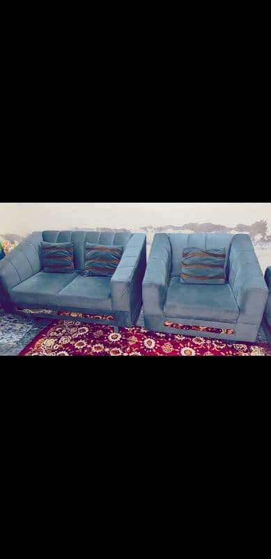 sofa set in good condition 2