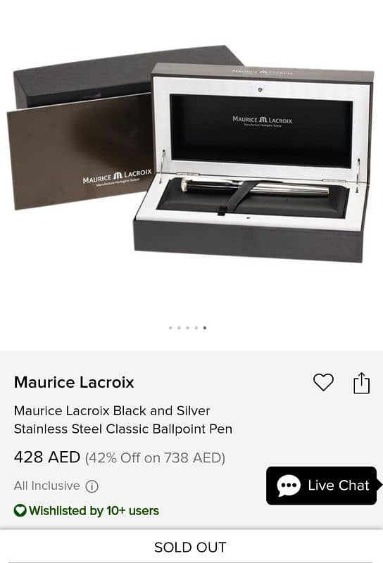 Maurice Lacroix Black and Silver 4