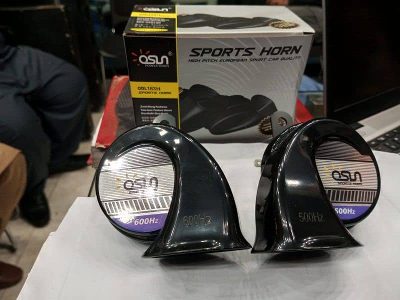 OSN Original Sports Horn - 12W High-Performance Horn for All Cars 1