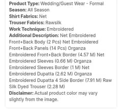 Mexi-Wedding wear