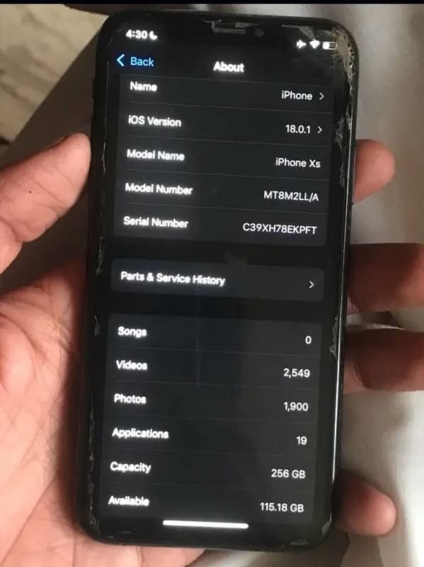 iPhone xs 256gb factory unlock 5