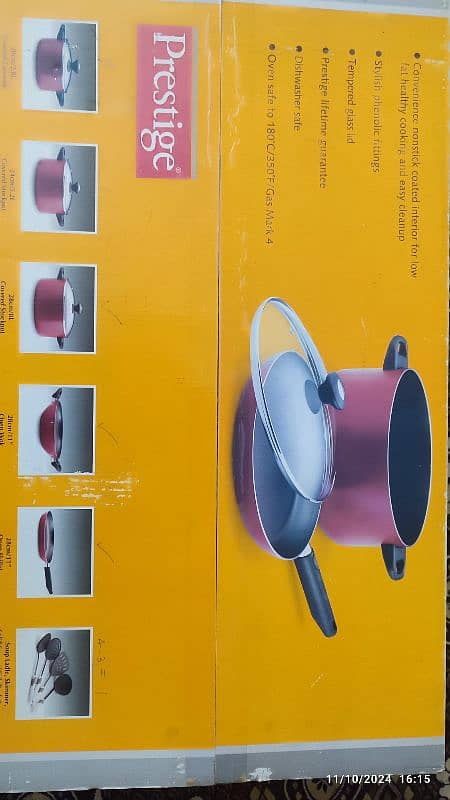 Prestige non stick set (new) 1