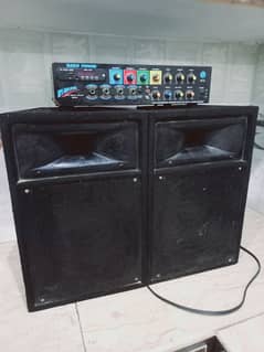 10 inch speakers & amplifier