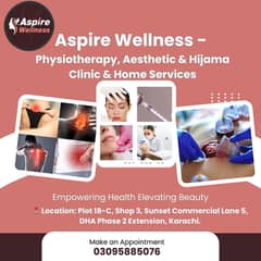 Physiotherapy, Aesthetic Treatments,Skin Care,Hijama,Health Services,