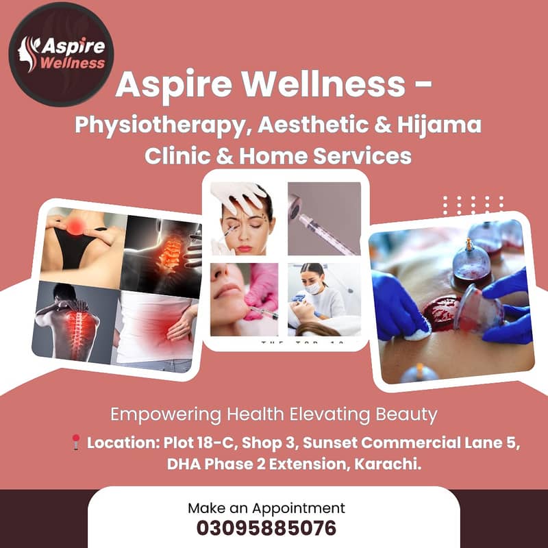 Physiotherapy, Aesthetic Treatments,Skin Care,Hijama,Health Services, 0