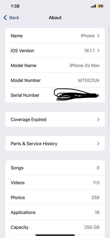 iphone xsmax 256 gb golden color factory unlock life time scom working 12