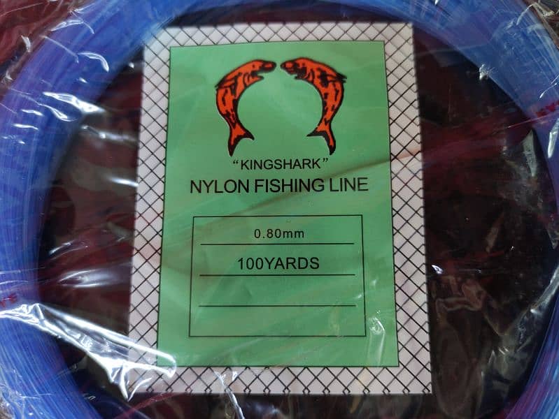 New Imported Fish Nylon Fishing Line Rope 100 yards 0.80 mm & 1.60 mm 7