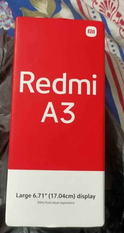 Redmi A3 128GB with warnty 2