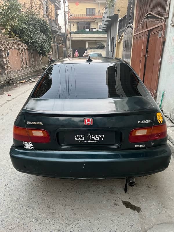 Honda lovers EG 95 frest look islamabad number 2