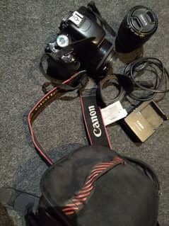 Canon 600d with 2 lens Rs40000