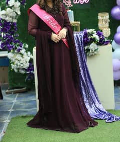 plum maxi