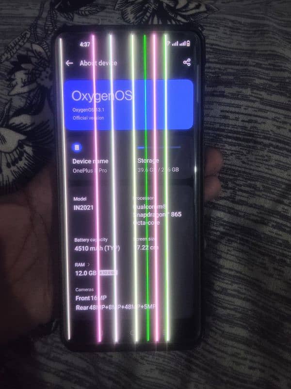 OnePlus 8pro panal par lain ha Baki ok 2