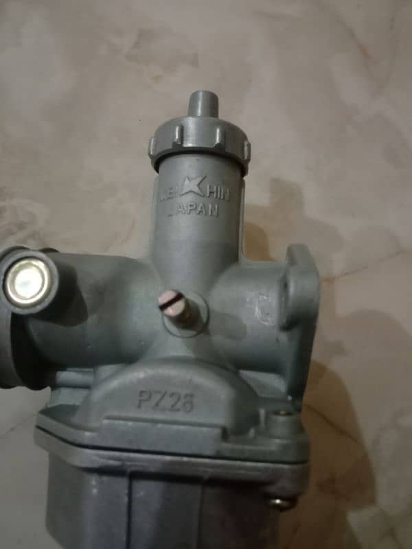 125 new 4 month use carburetor pz26 elbow sath doga 2