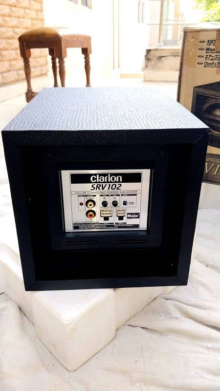 CLARION SRV 102 POWERED ACTIVE SUB-WOOFER 2