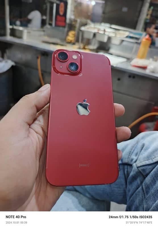 I PHONE 13 RED COLOUR 7