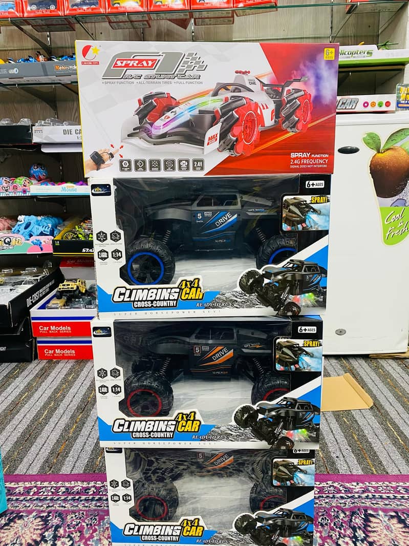 Remote Control Cars & Diecast RC Rechargable cars ( Battery oprated 18