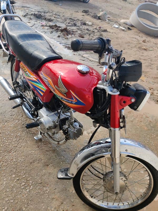 Honda cd 70 in good condition 2