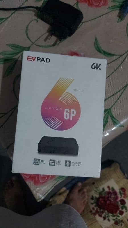 Evpad 6P android TV Box  4Gb  Ram  64Gb   Voice control remote 3