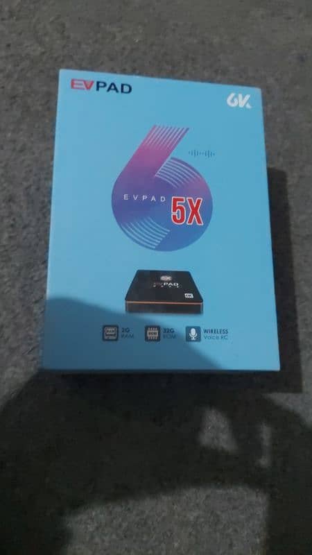 Evpad  android TV Box 2Gb Ram 32Gb Voice control remote 0