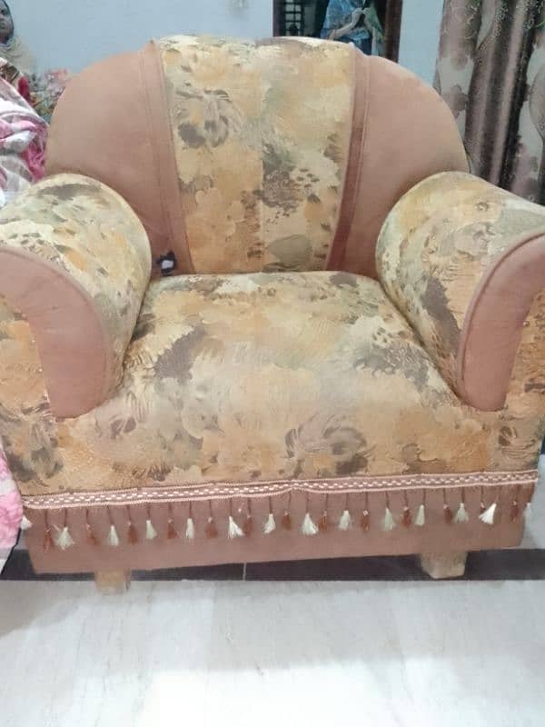 Sofa set 6 seater  all ok condition for sale 1