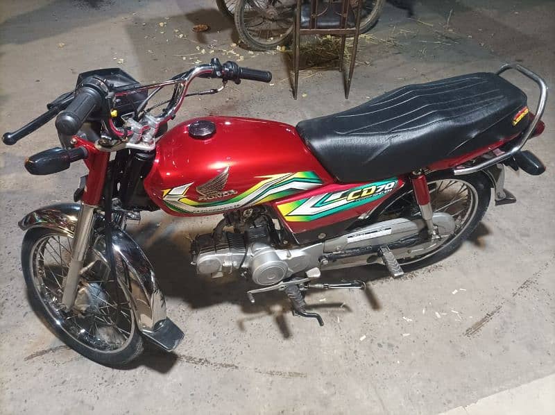 Honda CD 70 2023 Model Lush Condition 1