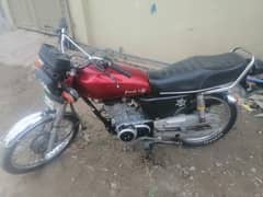 Honda 125 condition 10 by 10 dubl Saman MA ha