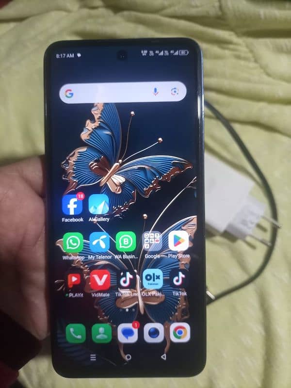 infinix hot 40 PTA proof 8. RAM 128. ROM all ok no open condition 10. 1