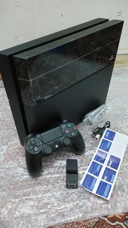 jailbreak ps4 500gb with orignal controller 0