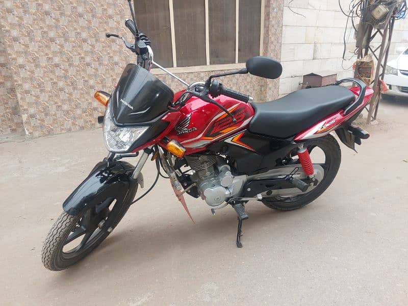 Honda CB125F  | 2024 model  |  3500 kms running 3