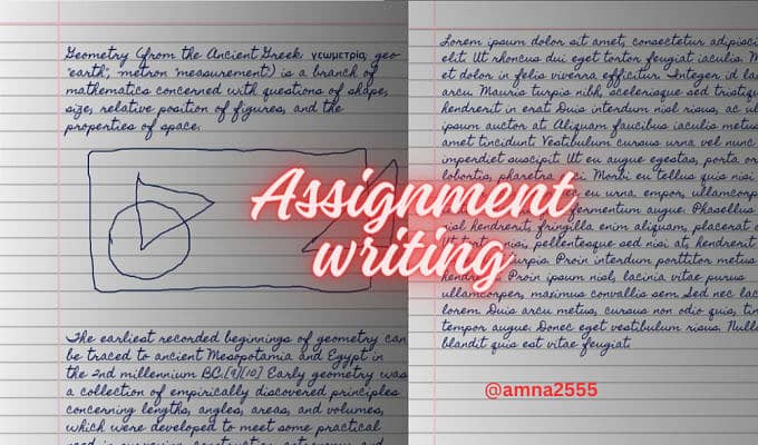 I will write assignment for you 2