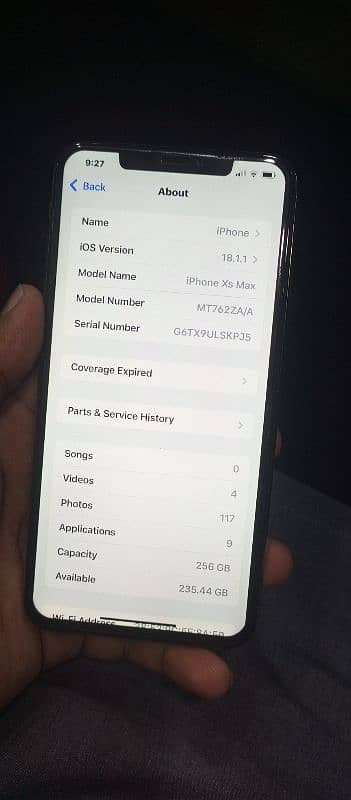 iphone XS MAX PTA Approved 5