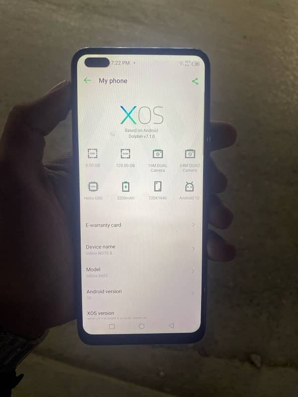 iNFiNiX NOTE 8 6/128 2