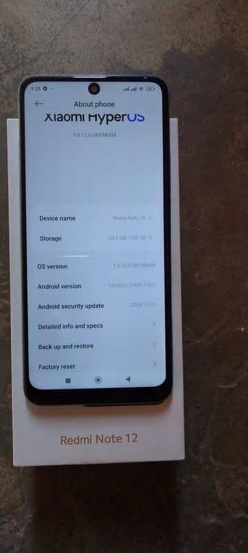 redmi note 12 all okay phone 8 128 0