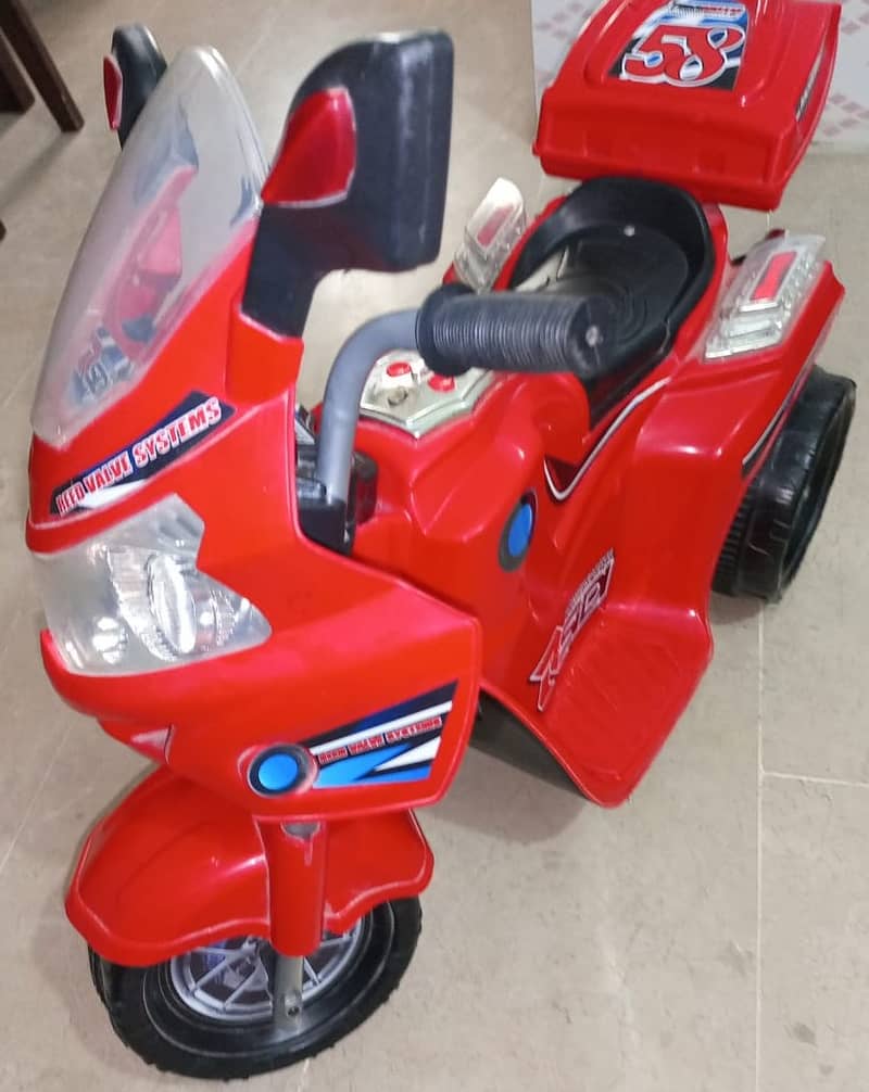 EXCELLENT BATTERY RECHARGEABLE BIKE FOR SMALL KIDS 3