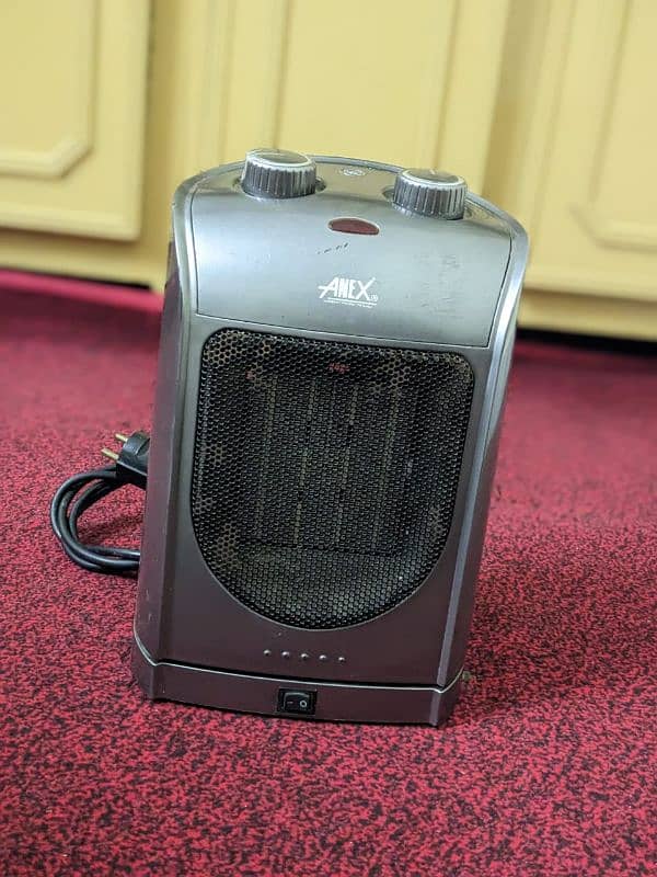 Anex Fan Heater AG-3036 Deluxe  - 750 & 1500 watts heating 0